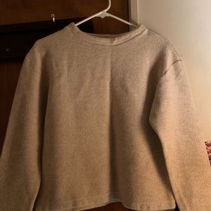 H & M creamy beige sweater.